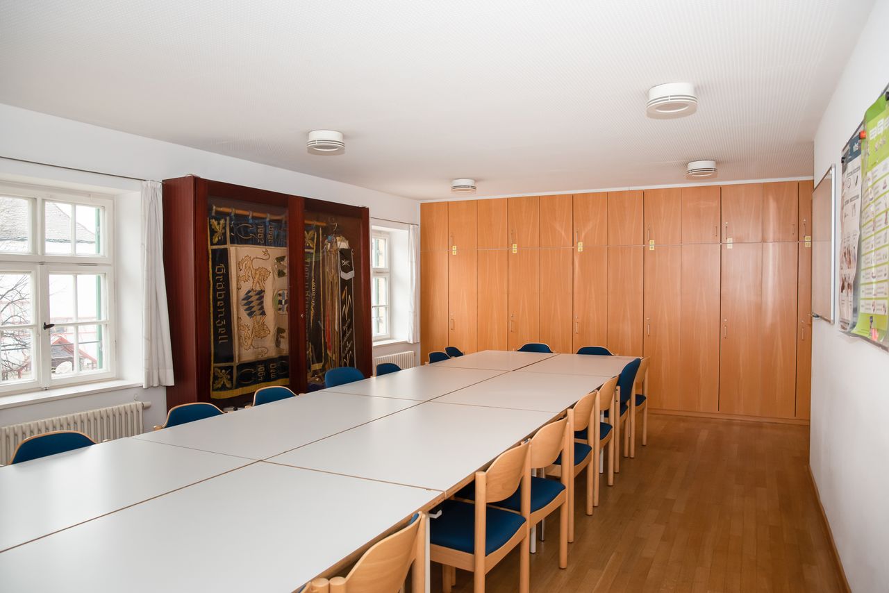 Innenansicht Klassenzimmer 2 in der Alten Schule