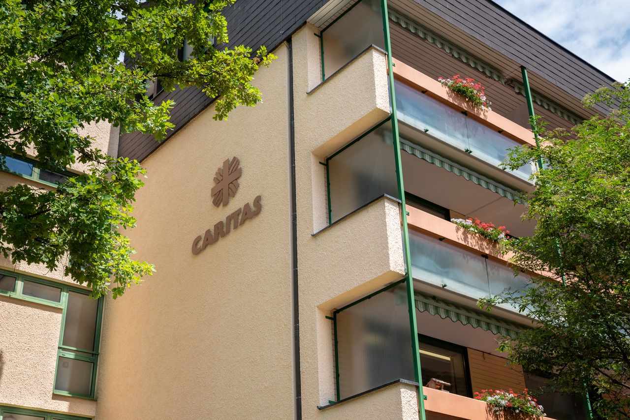Außenansicht des Caritas-Altenheims St. Anton Außenansicht