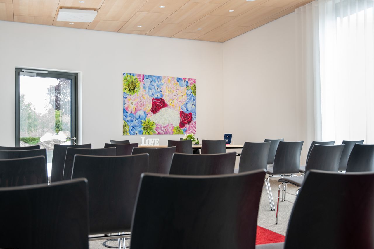 Trauungszimmer im Gröbenzeller Rathaus