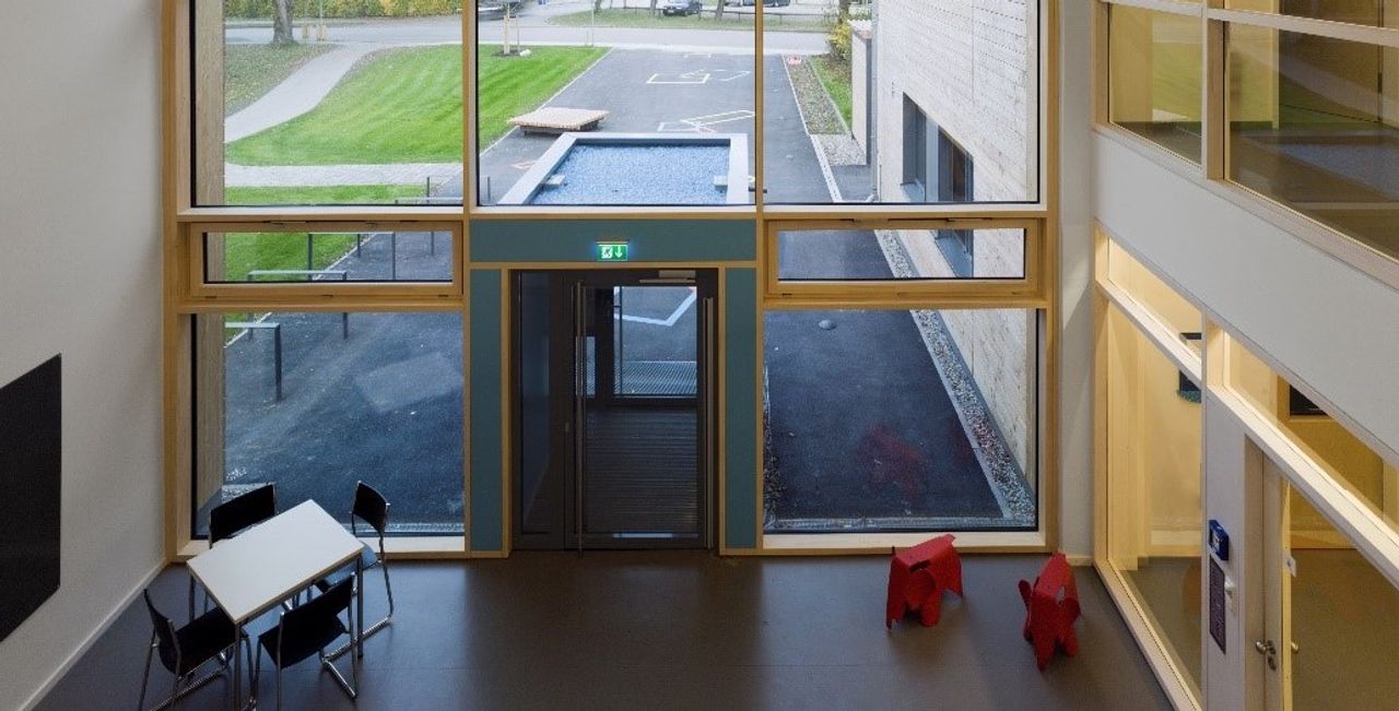 Eingangsbereich vom Kindergarten Flohkiste