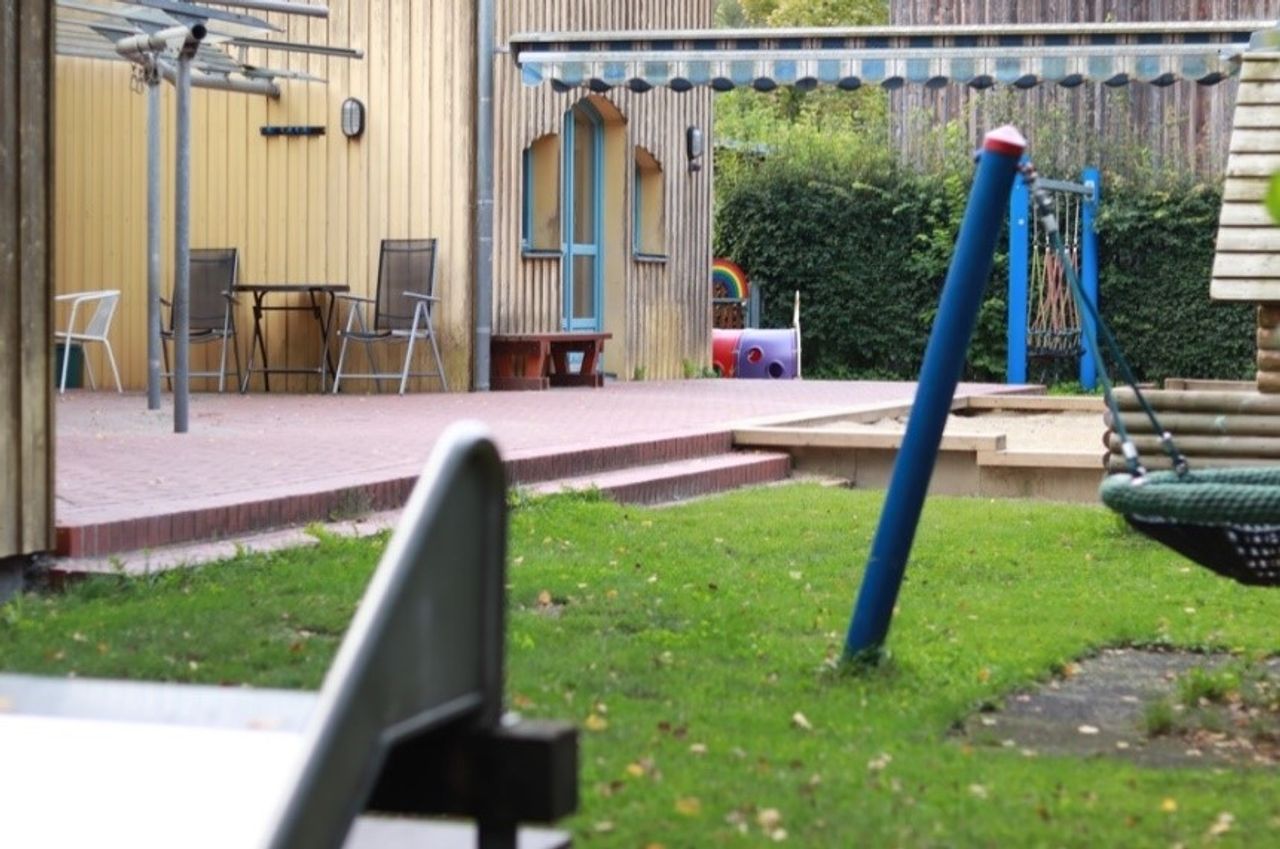 Gartenansicht "Unterm Regenbogen"