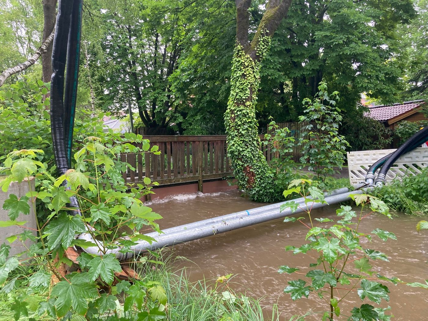 Hochwasser in Gröbenzell Dank an alle Helfenden Gemeinde Gröbenzell
