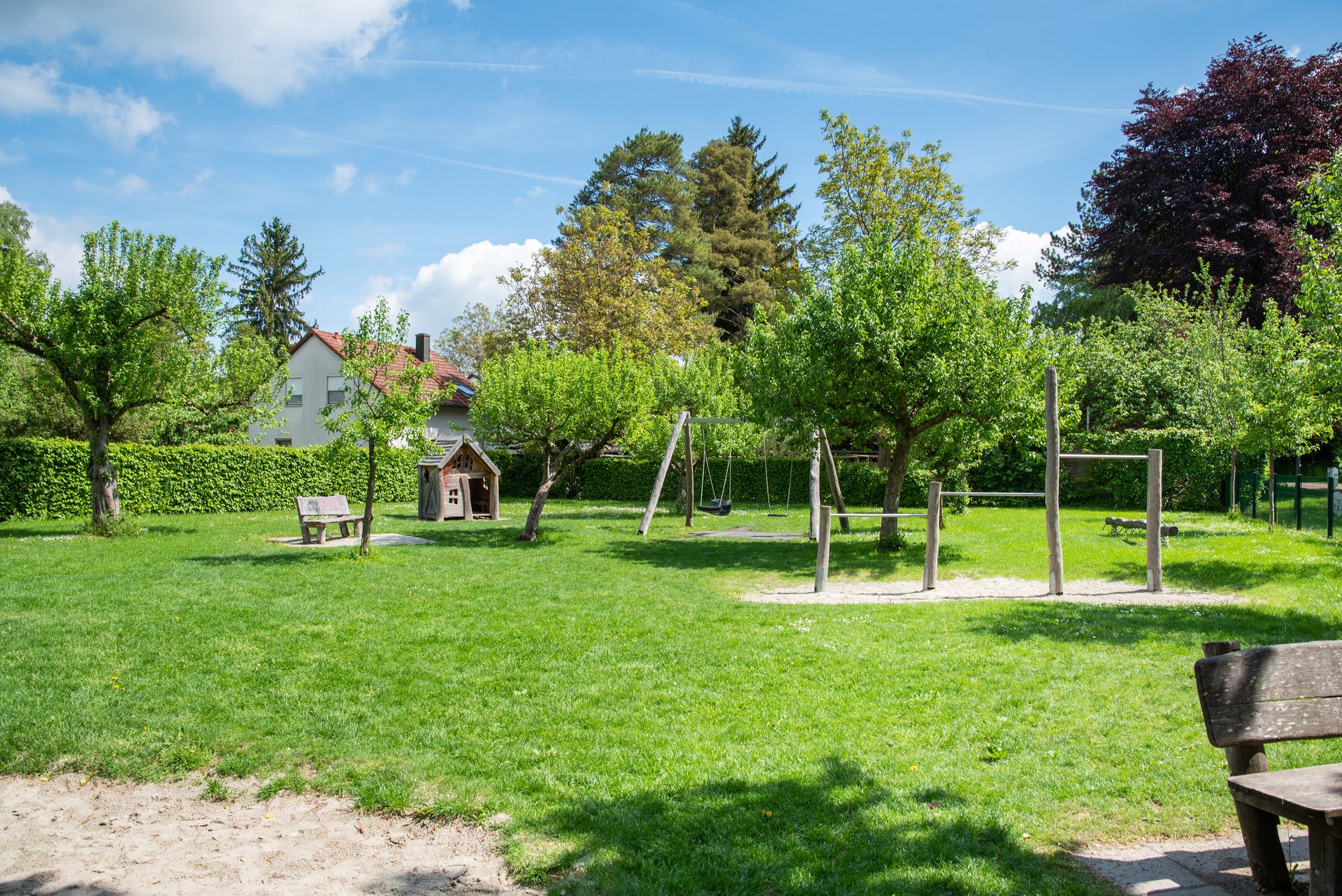 Überblick Spielplatz Kastanienweg