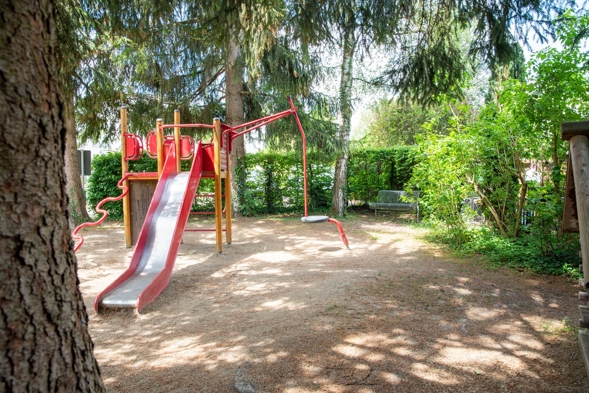 Überblick Spielplatz Kochelseestraße