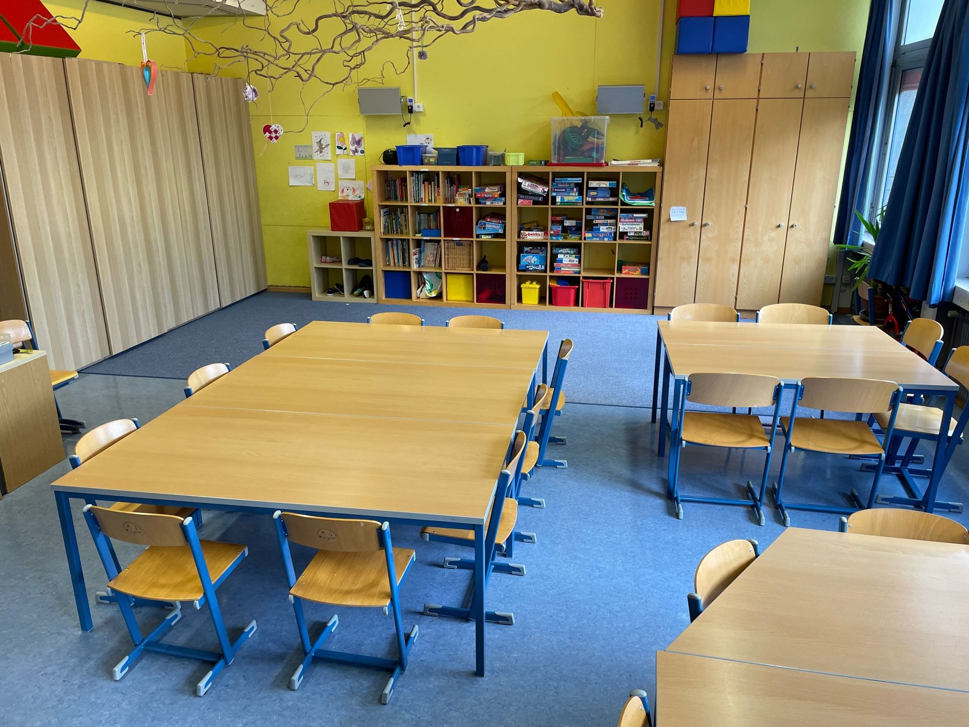 Blick in den Raum der AWO-Mittagsbetreuung an der Bernhard-Rößner-Schule