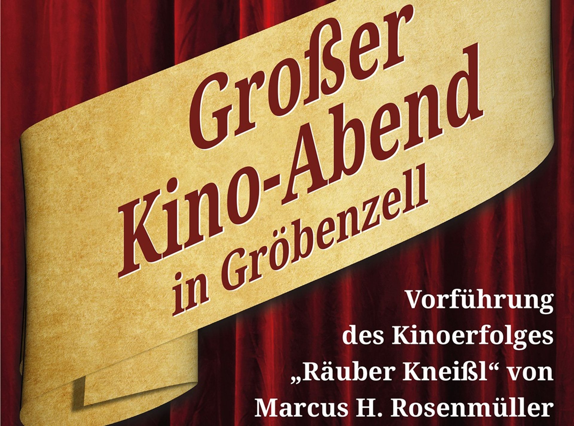 Großer Kinoabend – WestAllianz München WestAllianz Räuber Kneißl Jubiläumsjahr Kinotag