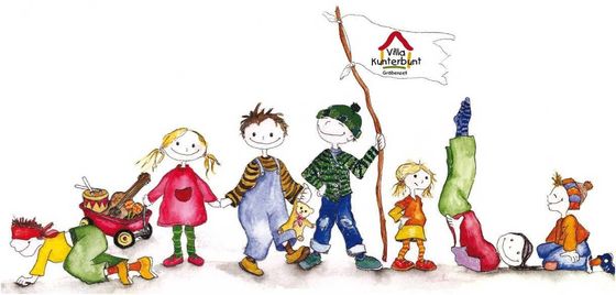 Logo der "Villa Kunterbunt" e.V.